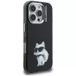 Karl Lagerfeld IML Aquarelle Choupette & Logo iPhone 16 Pro Max tok, fekete