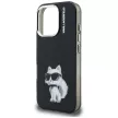 Karl Lagerfeld IML Aquarelle Choupette & Logo iPhone 16 Pro Max tok, fekete