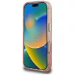 Karl Lagerfeld IML Aquarelle Choupette & Logo iPhone 16 Pro tok, rózsaszín