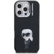 Karl Lagerfeld IML Aquarelle Karl & Logo MagSafe Case iPhone 16 Pro tok, fekete