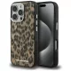 Karl Lagerfeld IML Leopard Pattern MagSafe iPhone 16 Pro Max tok, barna