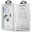 Karl Lagerfeld IML Sketched Graphic iPhone 16 Pro tok, átlátszó