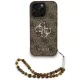 Guess 4G Strap 4G Classic Logo iPhone 16 Pro Max tok, barna