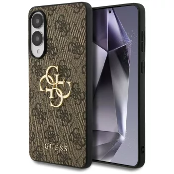   Guess Big 4G Logo Classic Logo Samsung Galaxy S25 Edge tok, barna