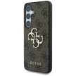 Guess Big 4G Logo Classic Logo Case Samsung Galaxy S25 Plus tok, barna