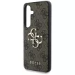Guess Big 4G Logo Classic Logo Case Samsung Galaxy S25 Plus tok, barna