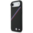 BMW M Tricolor Metal Logo MagSafe iPhone 17 Air tok, fekete