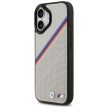 BMW M Tricolor Metal Logo MagSafe iPhone 17 tok, szürke