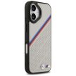 BMW M Tricolor Metal Logo MagSafe iPhone 17 tok, szürke