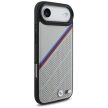 BMW M Tricolor Metal Logo MagSafe iPhone 17 Air tok, szürke
