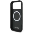 BMW M Perforated Stripe Logo MagSafe Case iPhone 17 Pro Max tok, szürke