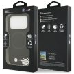 BMW case IPHONE 17 Pro MagSafe BMHMP17L25PFWSMK (PU FW Metal Logo) tok, fekete