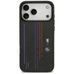 BMW M Kevlar Lines & Logo MagSafe iPhone 17 Pro Max tok, fekete