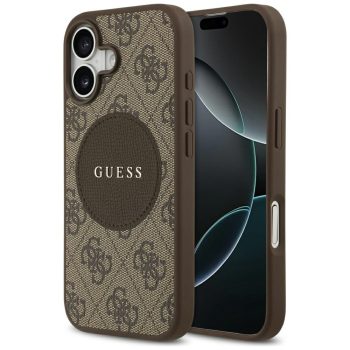 Guess 4G Circle Classic Logo MagSafe iPhone 17 tok, barna