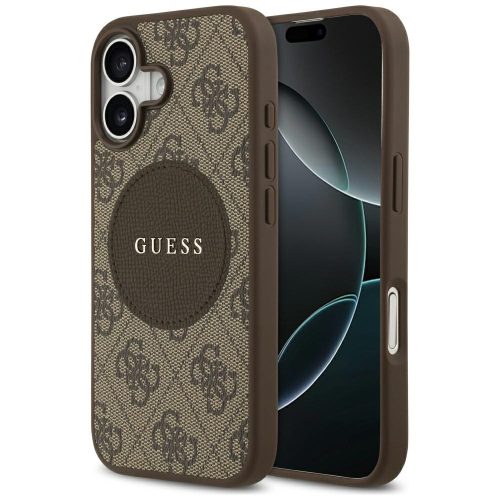 Guess 4G Circle Classic Logo MagSafe iPhone 17 tok, barna