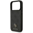 Guess 4G Small Classic Logo MagSafe case iPhone 17 Pro tok, fekete