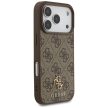 Guess 4G Small Classic Logo MagSafe case iPhone 17 Pro tok, barna