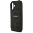 GUESS iPhone 17 MagSafe GUHMP17SG4GFRK (PU 4G Ring Classic Logo) tok, fekete