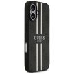 Guess 4G Printed Stripes MagSafe iPhone 17 tok, fekete