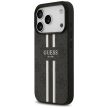 GUESS case IPHONE 17 Pro MagSafe GUHMP17LP4RPSK (4G Printed Stripes) tok, fekete