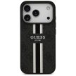 GUESS case IPHONE 17 Pro MagSafe GUHMP17LP4RPSK (4G Printed Stripes) tok, fekete