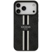 GUESS case IPHONE 17 Pro Max MagSafe GUHMP17XP4RPSK (4G Printed Stripes) tok, fekete
