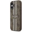 Guess 4G Printed Stripes MagSafe case iPhone 17 tok, barna