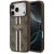 GUESS iPhone 17 Pro MagSafe GUHMP17LP4RPSW (4G Printed Stripes) tok, barna