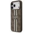 GUESS iPhone 17 Pro Max MagSafe GUHMP17XP4RPSW (4G Printed Stripes) tok, barna
