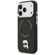 KARL LAGERFELD case IPHONE 17 Pro Max MagSafe KLHMP17XPSMLRKLK (PU Karl Pin) tok, fekete