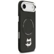 KARL LAGERFELD case IPHONE 17 Air MagSafe KLHMP17MPSMLRCHK (PU Choupette Pin) tok, fekete