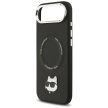 KARL LAGERFELD case IPHONE 17 Air MagSafe KLHMP17MPSMLRCHK (PU Choupette Pin) tok, fekete