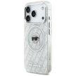Karl Lagerfeld IML Karl Head Logo MagSafe iPhone 17 Pro tok, szürke