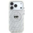 Karl Lagerfeld IML Karl Head Logo MagSafe iPhone 17 Pro Max tok, szürke