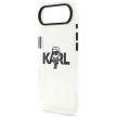 Karl Lagerfeld IML Karl Sketch Logo MagSafe Case iPhone 17 Air tok, átlátszó