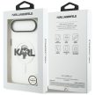 Karl Lagerfeld IML Karl Sketch Logo MagSafe Case iPhone 17 Air tok, átlátszó