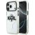 Karl Lagerfeld IML Karl Sketch Logo MagSafe Case iPhone 17 Pro tok, átlátszó