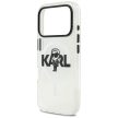 Karl Lagerfeld IML Karl Sketch Logo MagSafe Case iPhone 17 Pro tok, átlátszó
