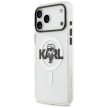 Karl Lagerfeld IML Karl Sketch Logo MagSafe Case iPhone 17 Pro Max tok, átlátszó
