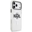 Karl Lagerfeld IML Karl Sketch Logo MagSafe Case iPhone 17 Pro Max tok, átlátszó