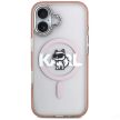 KARL LAGERFELD iPhone 17 MagSafe KLHMP17SHGCHGKBP (IML Choupette Sketch Logo) tok, rózsaszín