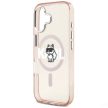KARL LAGERFELD iPhone 17 MagSafe KLHMP17SHGCHGKBP (IML Choupette Sketch Logo) tok, rózsaszín