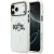Karl Lagerfeld IML Choupette Sketch Logo MagSafe iPhone 17 tok, átlátszó