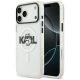 Karl Lagerfeld IML Choupette Sketch Logo MagSafe iPhone 17 tok, átlátszó