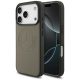 Mercedes Leather Vintage Logo MagSafe iPhone 17 Pro tok, taupe