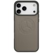 Mercedes Leather Vintage Logo MagSafe iPhone 17 Pro Max tok, taupe