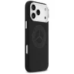 Mercedes Case Silicone Vintage Logo MagSafe iPhone 17 Pro Max, tok, fekete
