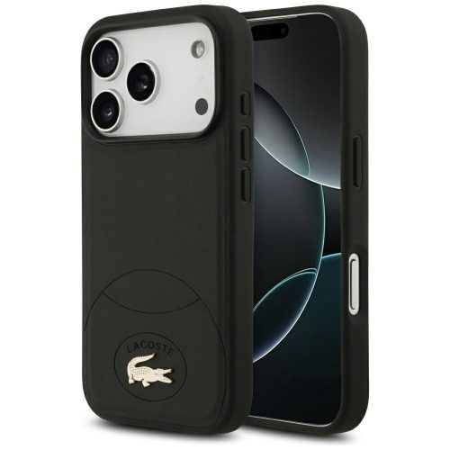Lacoste Bliss MagSafe Case iPhone 17 Pro tok, fekete