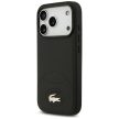 Lacoste Bliss MagSafe Case iPhone 17 Pro tok, fekete