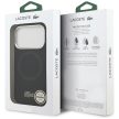 Lacoste Silicone Metal Logo MagSafe iPhone 17 Pro tok, sötétkék